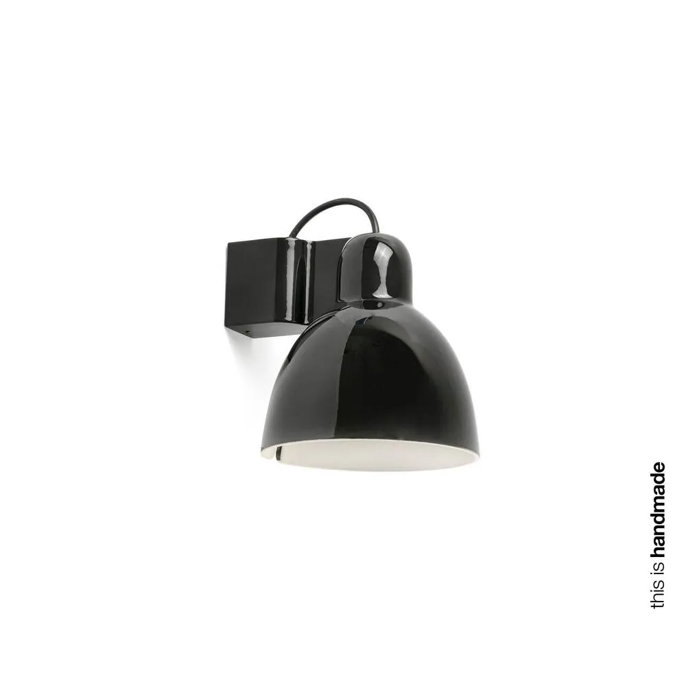 Netlighting Venice Black Dome Wall Lamp