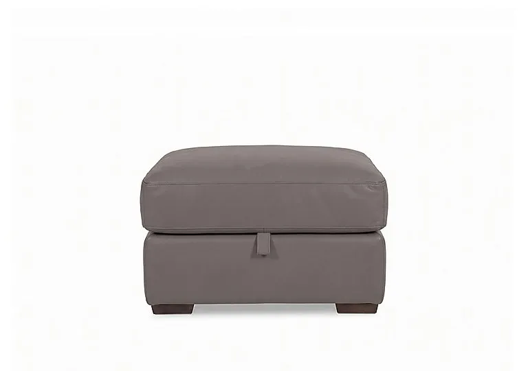 Nap Leather Storage Footstool - Elephant - Living Room Furniture - In Time for Christmas
