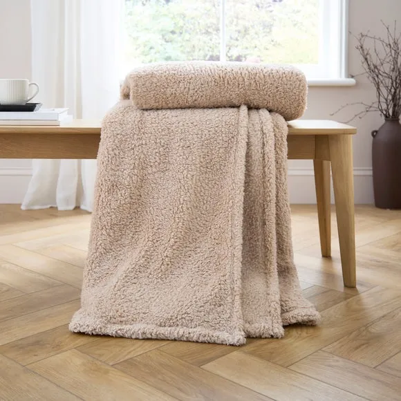 Teddy Supersize Family Snuggle Throw Blanket 240cm x 280cm