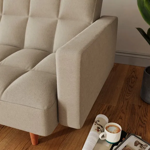 Waffle Chenille Clic Clac Sofa Bed 3