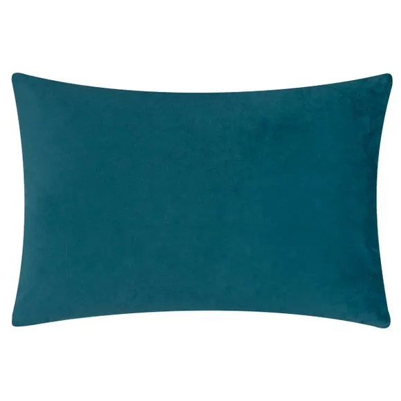 Furn. Metro Diamond Velvet Rectangle Cushion 5