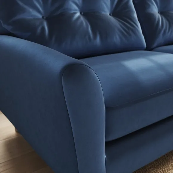 Sven Opulent Velvet 4 Seater Sofa 5