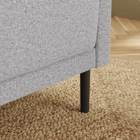 Mae Corner Dining Bench, Textured Weave 4