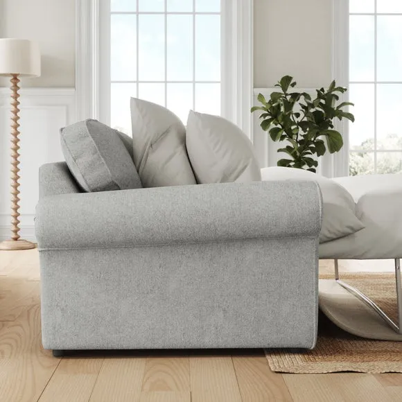 Flori Soft Chenille 2 Seater Sofa Bed 2