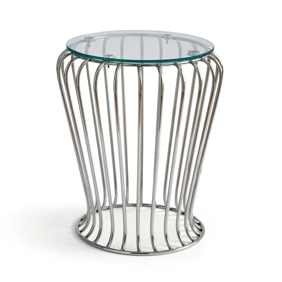 Yinka Ilori Trumpet Steel Side Table 5
