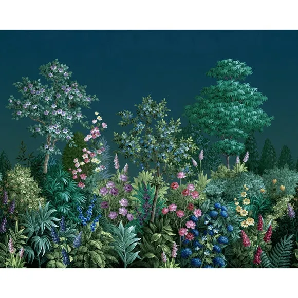 Midnight Garden Wall Mural 2