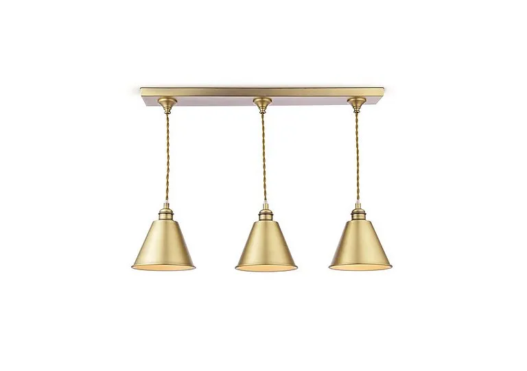 Wollaton 3 Light Bar Ceiling Pendant