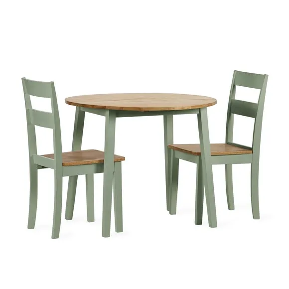 Linwood Round Dropleaf Dining Table with 2 Dining Chairs 3