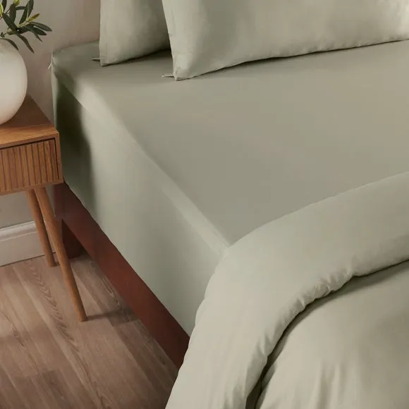 Pure Cotton Easy Zip Fitted Sheet 3