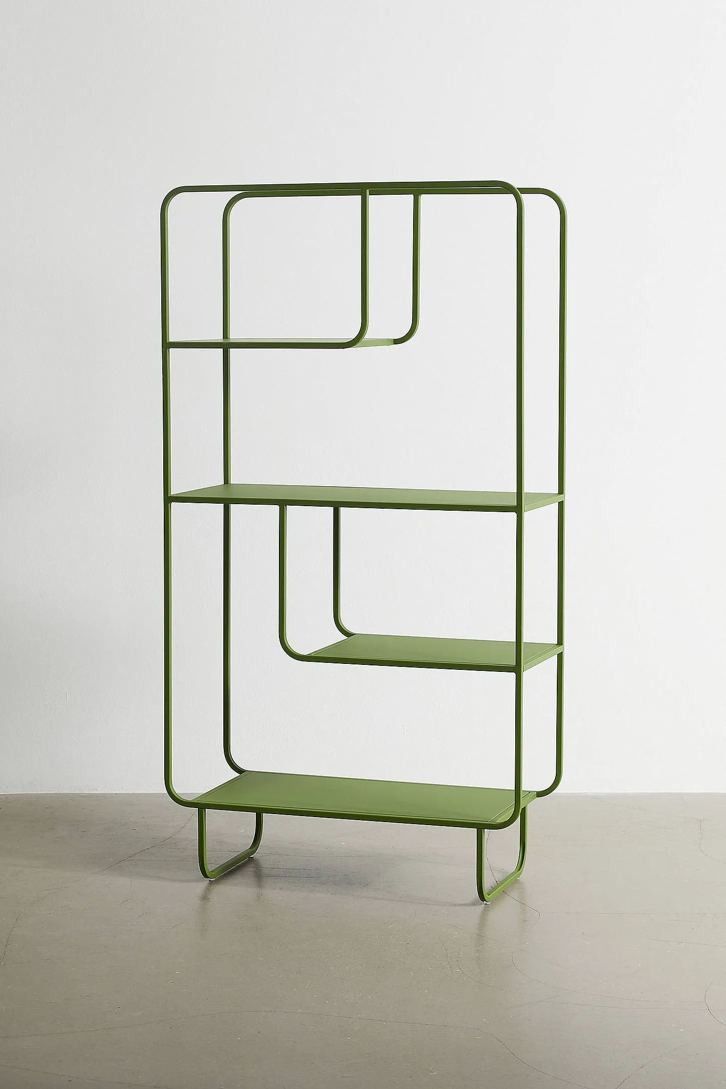 Alana Green Bookcase - Green 3