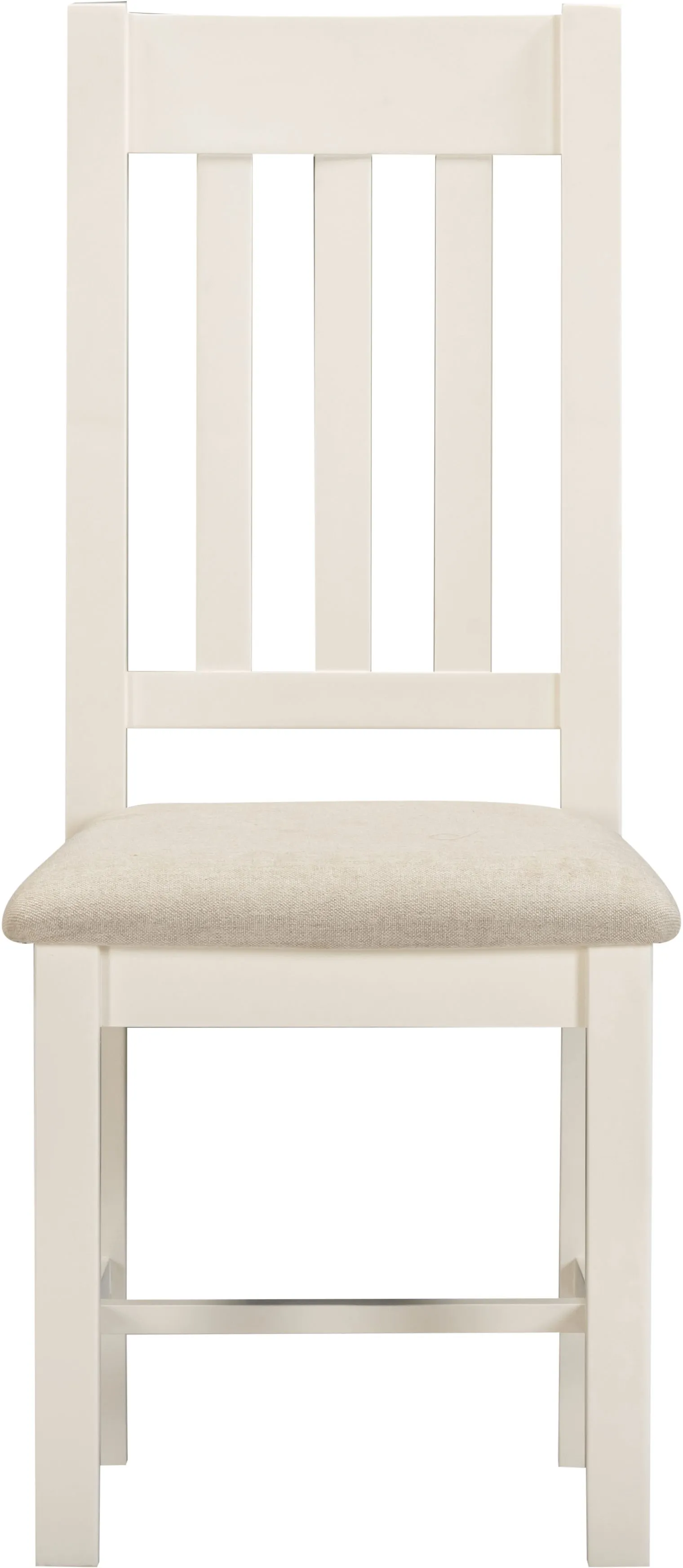 Seconique Windsor Slatted Chair (Box of 2) in Ivory 3