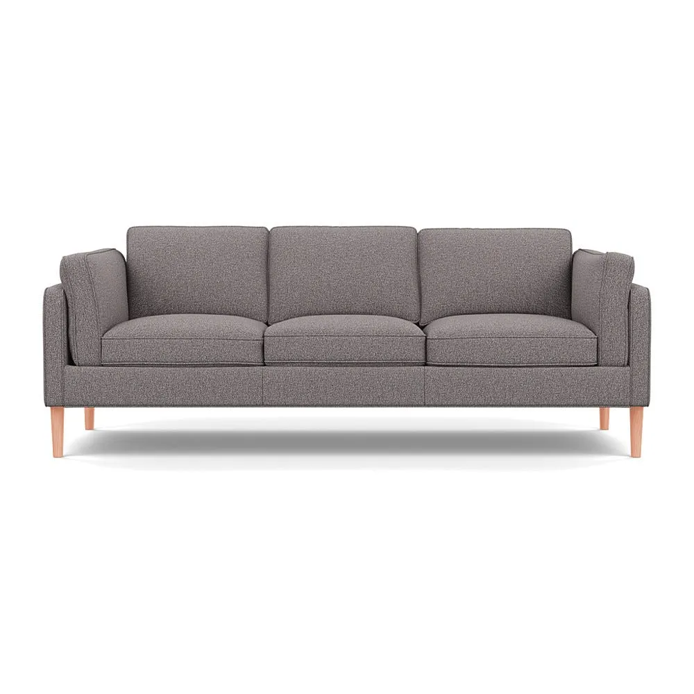 Heal's Sonno 4 Str Sofa Loop Boucle Granite Natural Feet 1