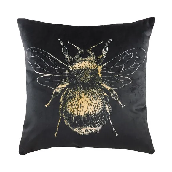 Gold Bee Cushion