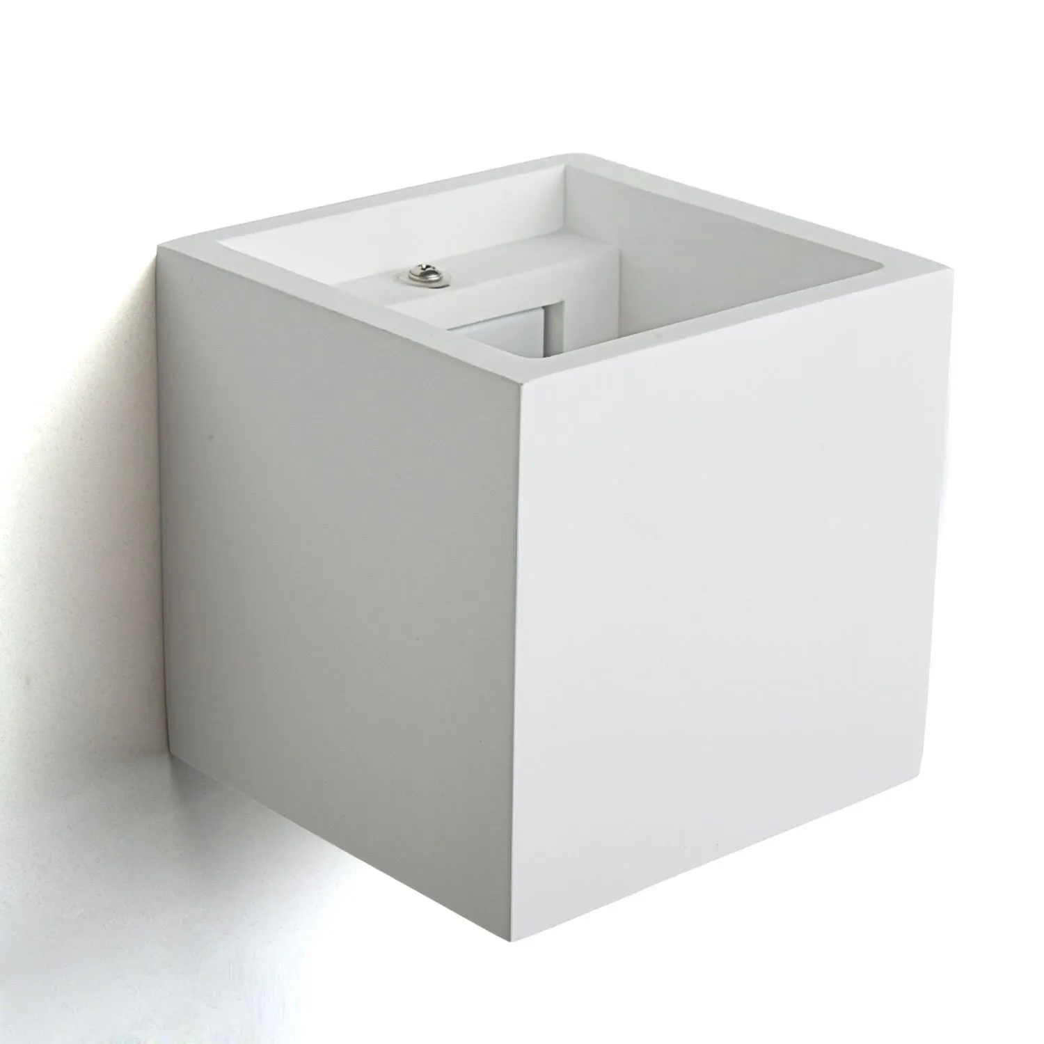 First Choice Lighting Set of 2 Minori - White G9 Plaster Wall Lights 2