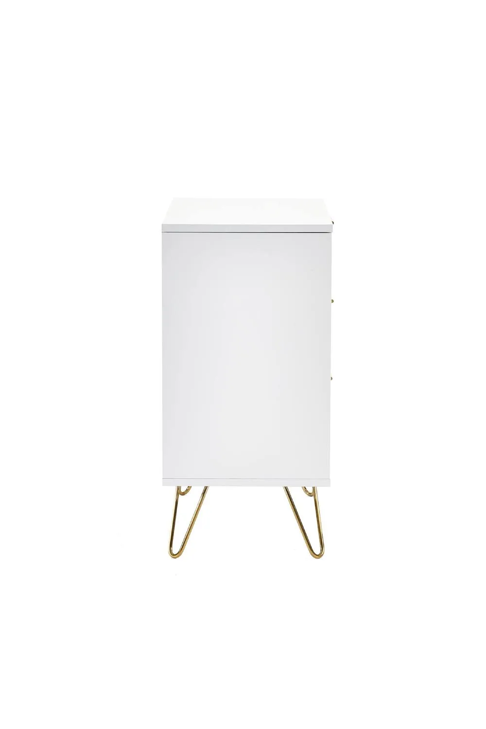 Julian Bowen Murano 3 Drawer Chest in White 6