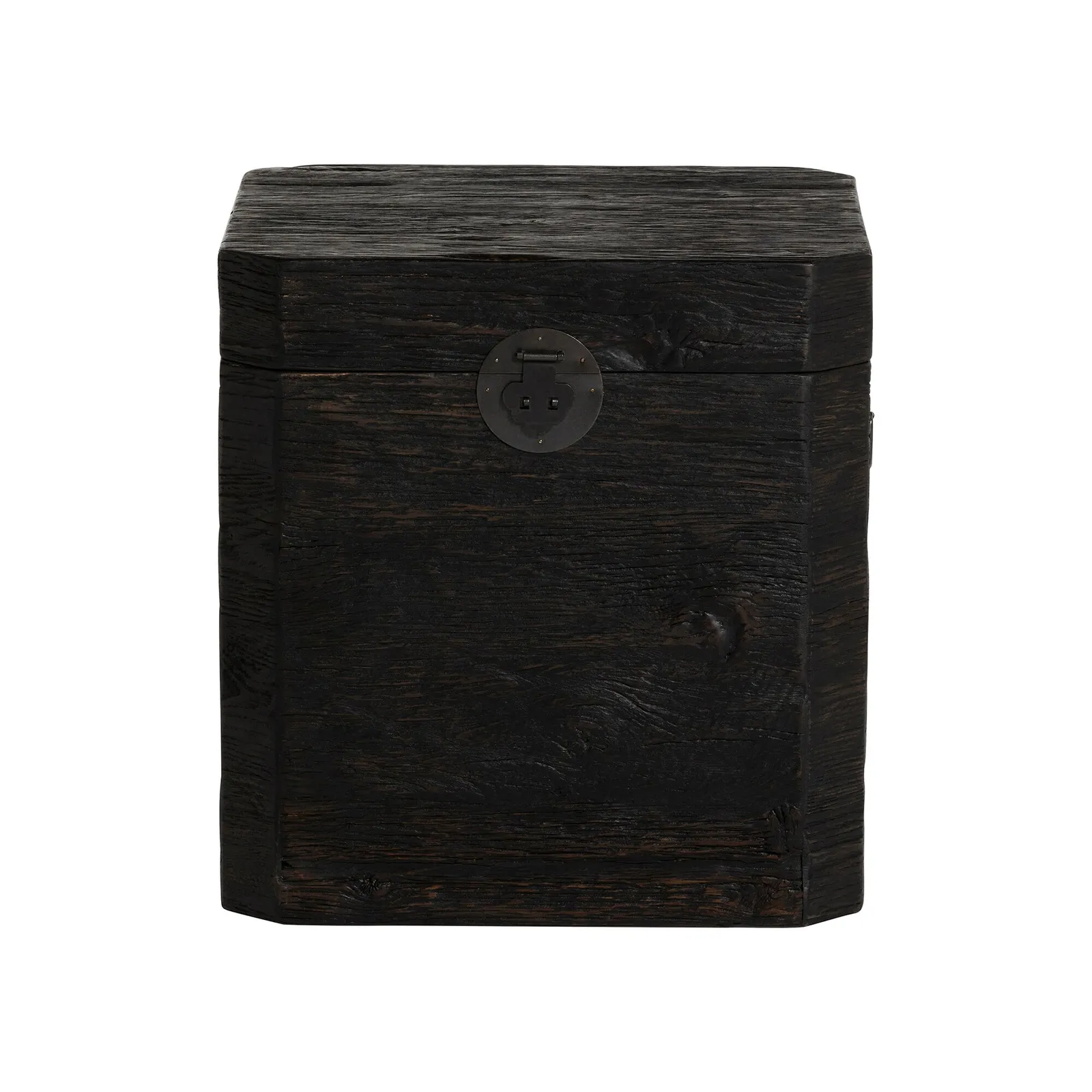 Banff Wooden Box 52X48X55 Table, Brown Oak | Barker & Stonehouse 2