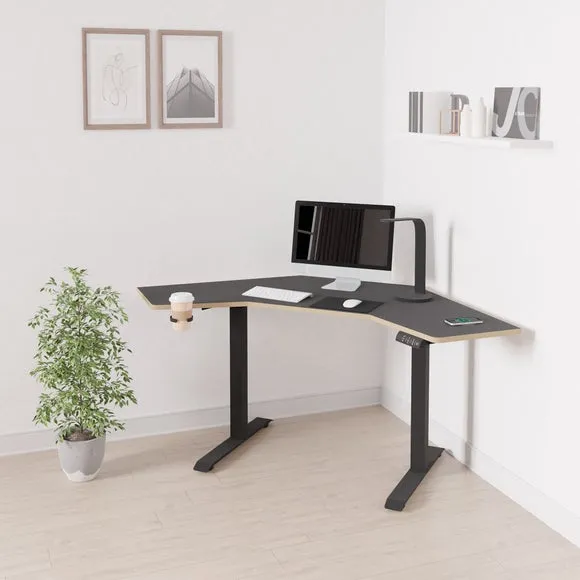 Gino Corner Height Adjustable Desk 4