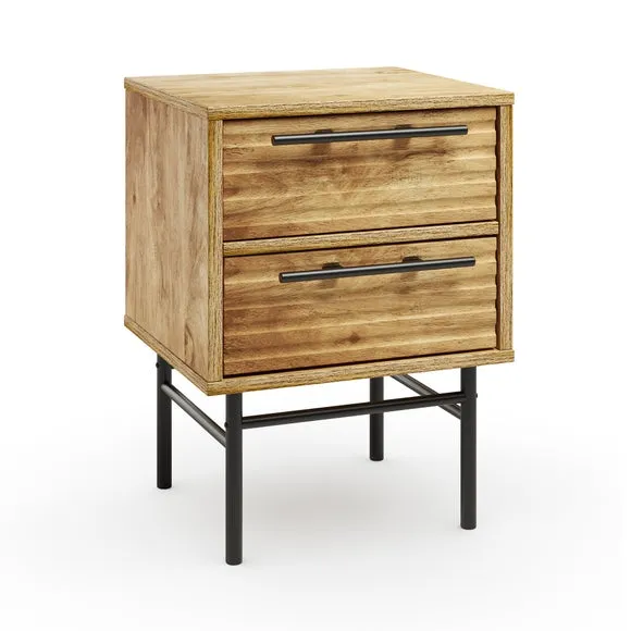 Bryant 2 Drawer Bedside Table 2