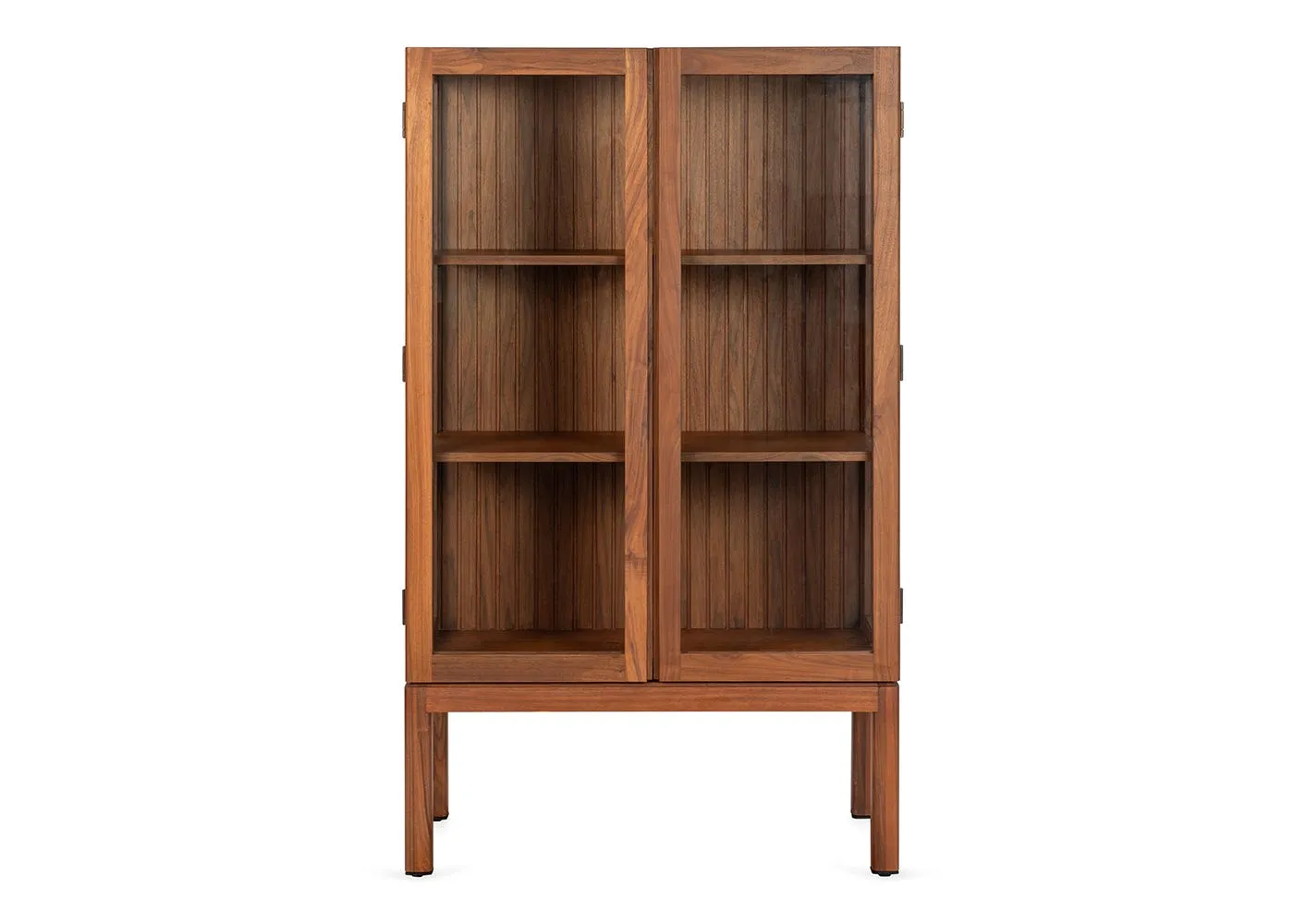 Heal's Riga Display Cabinet Walnut