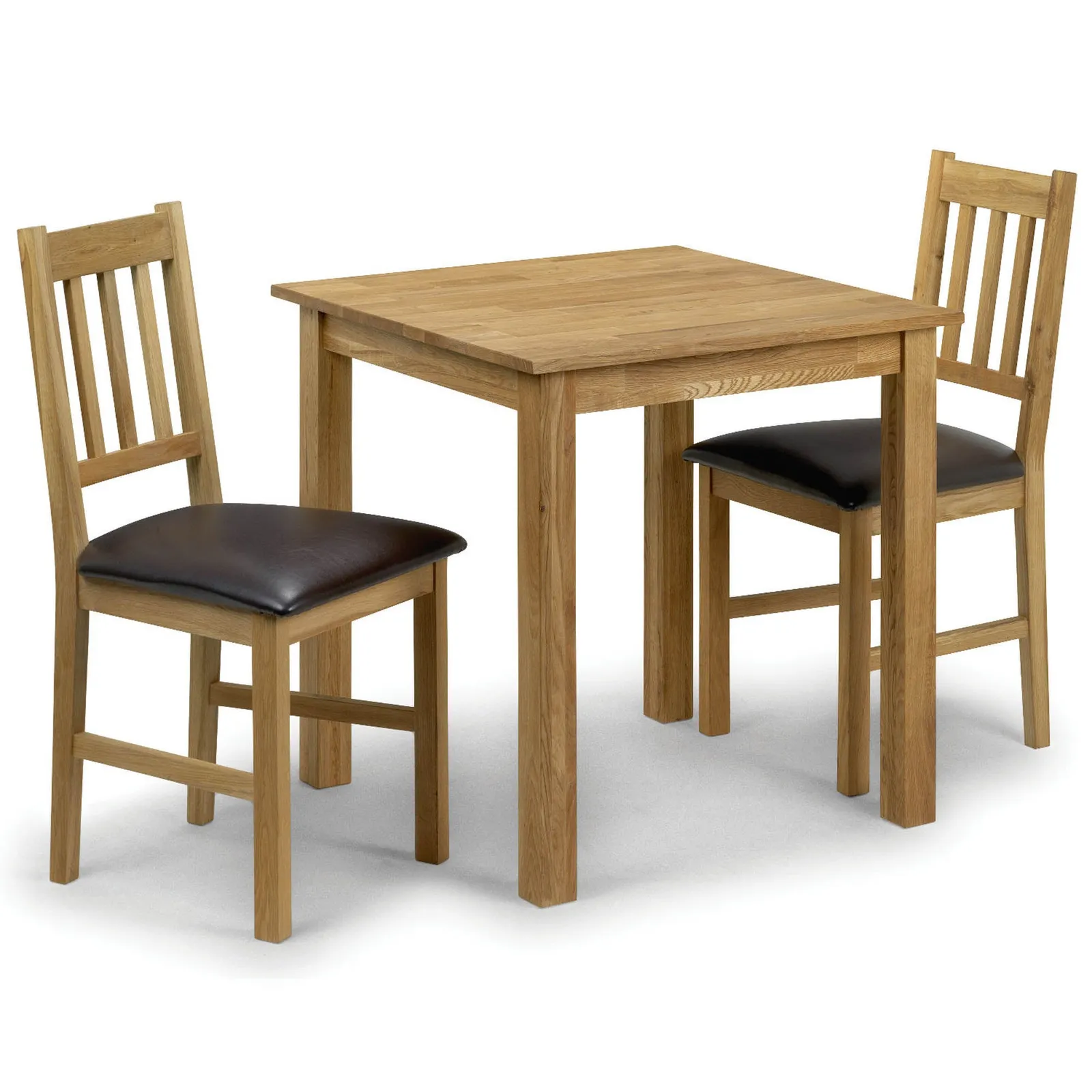 Coxmoor 4 Seater Square Dining Table, Solid Oak
