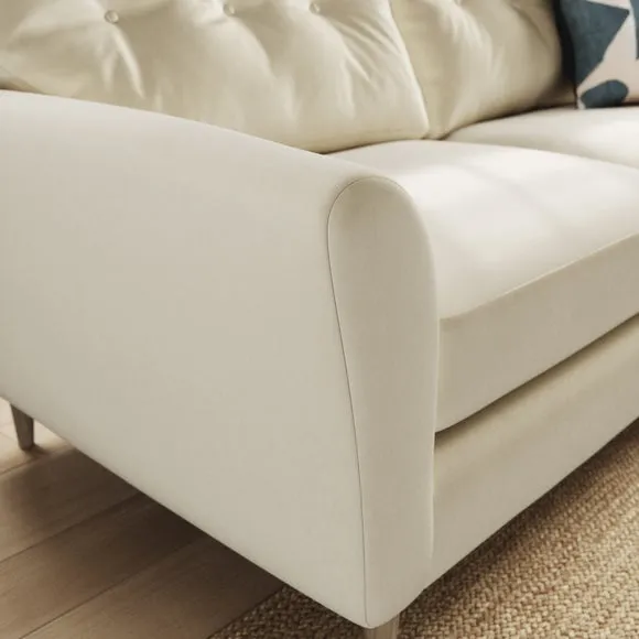 Sven Opulent Velvet 3 Seater Sofa 5