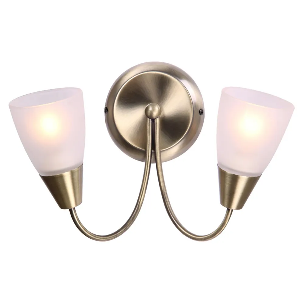 Ottoni Wall Light, Antique Brass 1