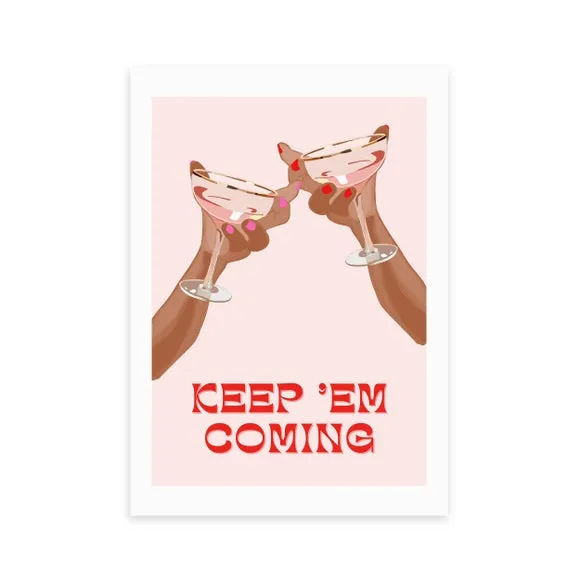 East End Prints Keep 'Em Coming by Honey Island Studio 2