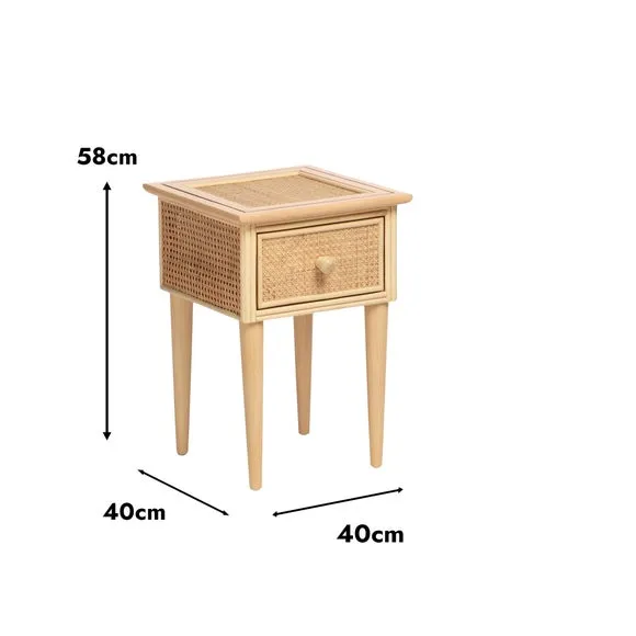 Desser Chester Rattan Side Table 5