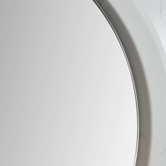 Slim Frame Round Wall Mirror 2