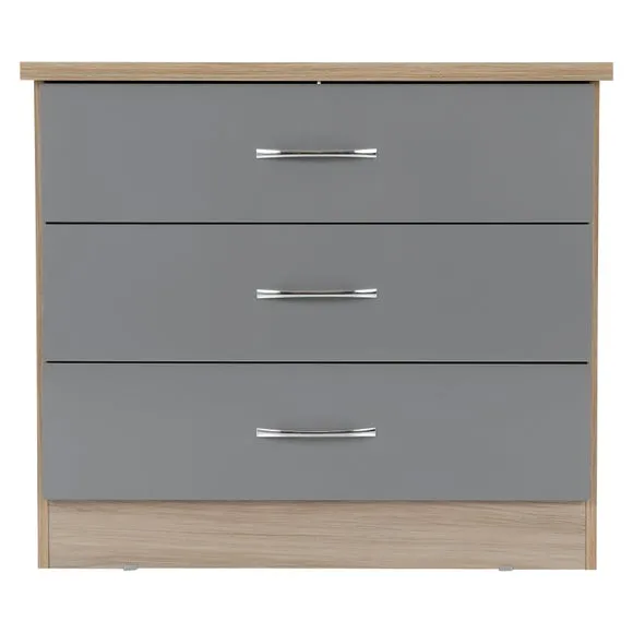 Nevada 3 Drawer Chest 4