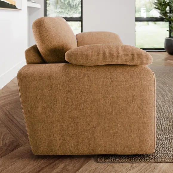Magnus Vintage Soft Chenille Snuggle Sofa 2