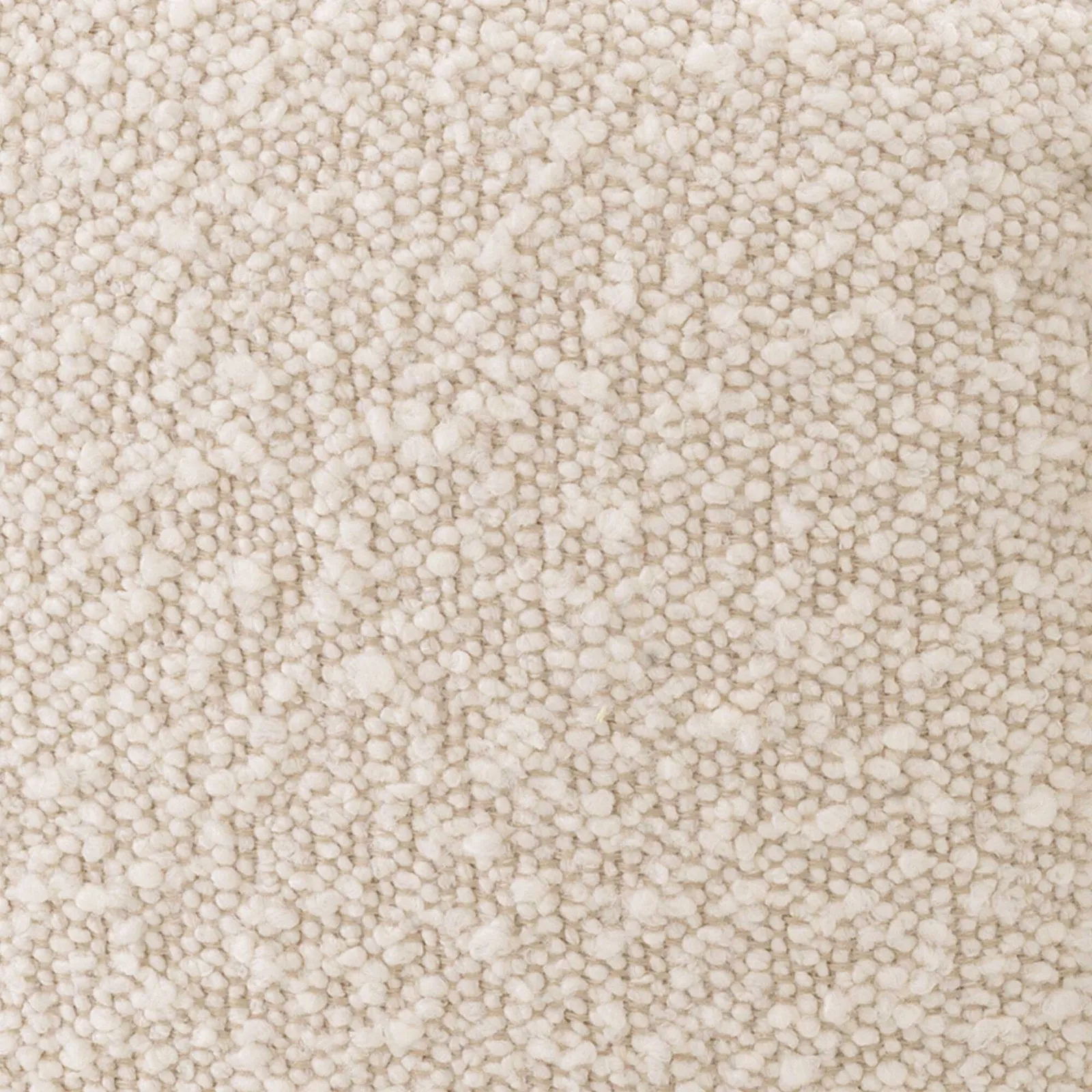 Eichholtz Ottoman Inger Boucl Cream, White Boucle | Barker & Stonehouse 5