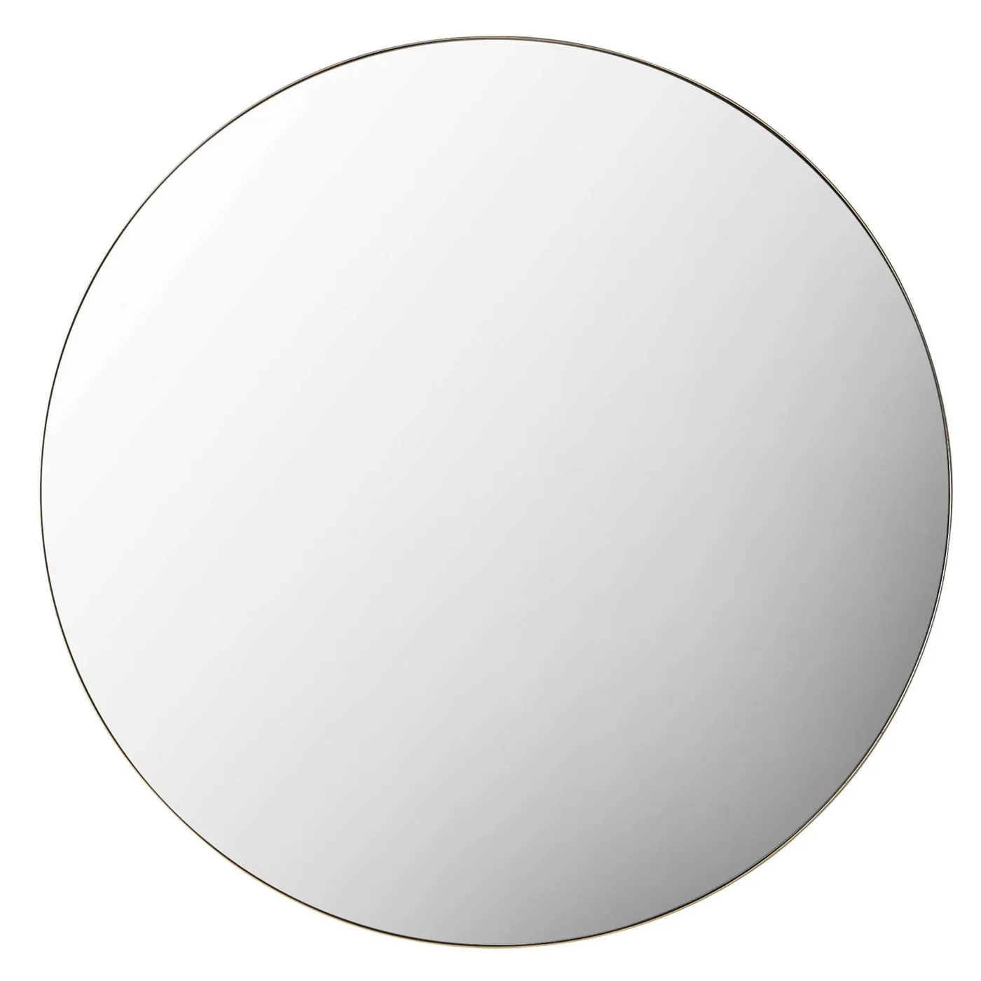 Round Mirror, Gold