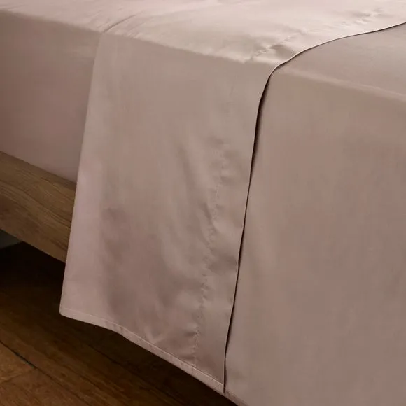 Dorma Luxe Egyptian Cotton Sateen Flat Sheet 2