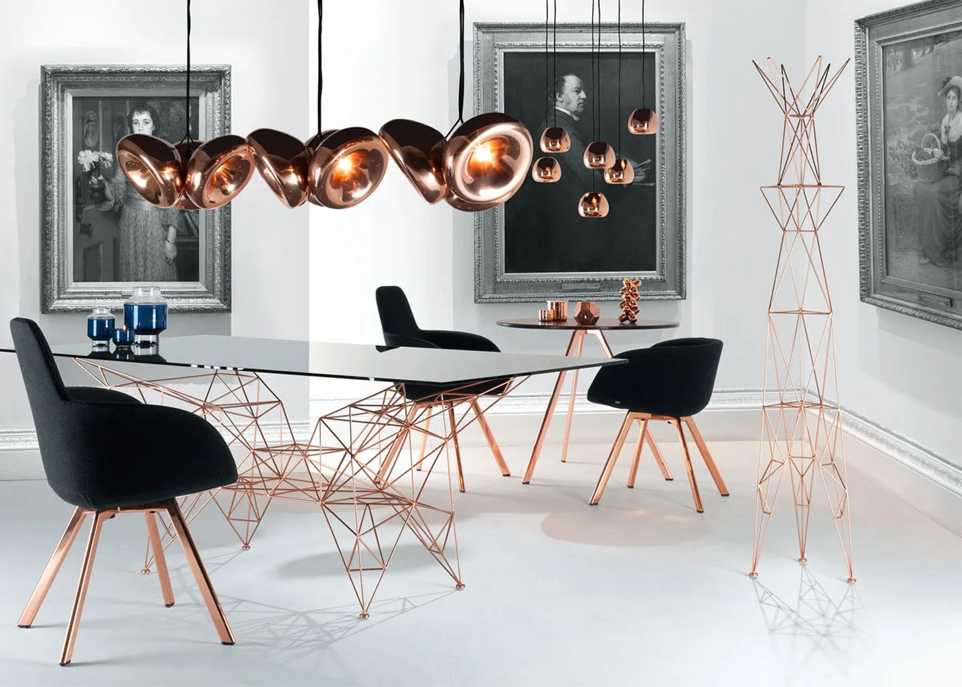 Tom Dixon Void LED Mini Pendant Light Copper 2