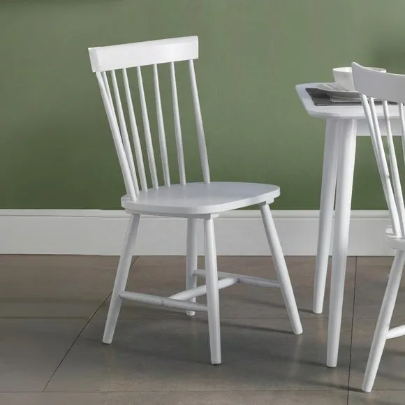 Return - Torino Set of 4 Dining Chairs, White