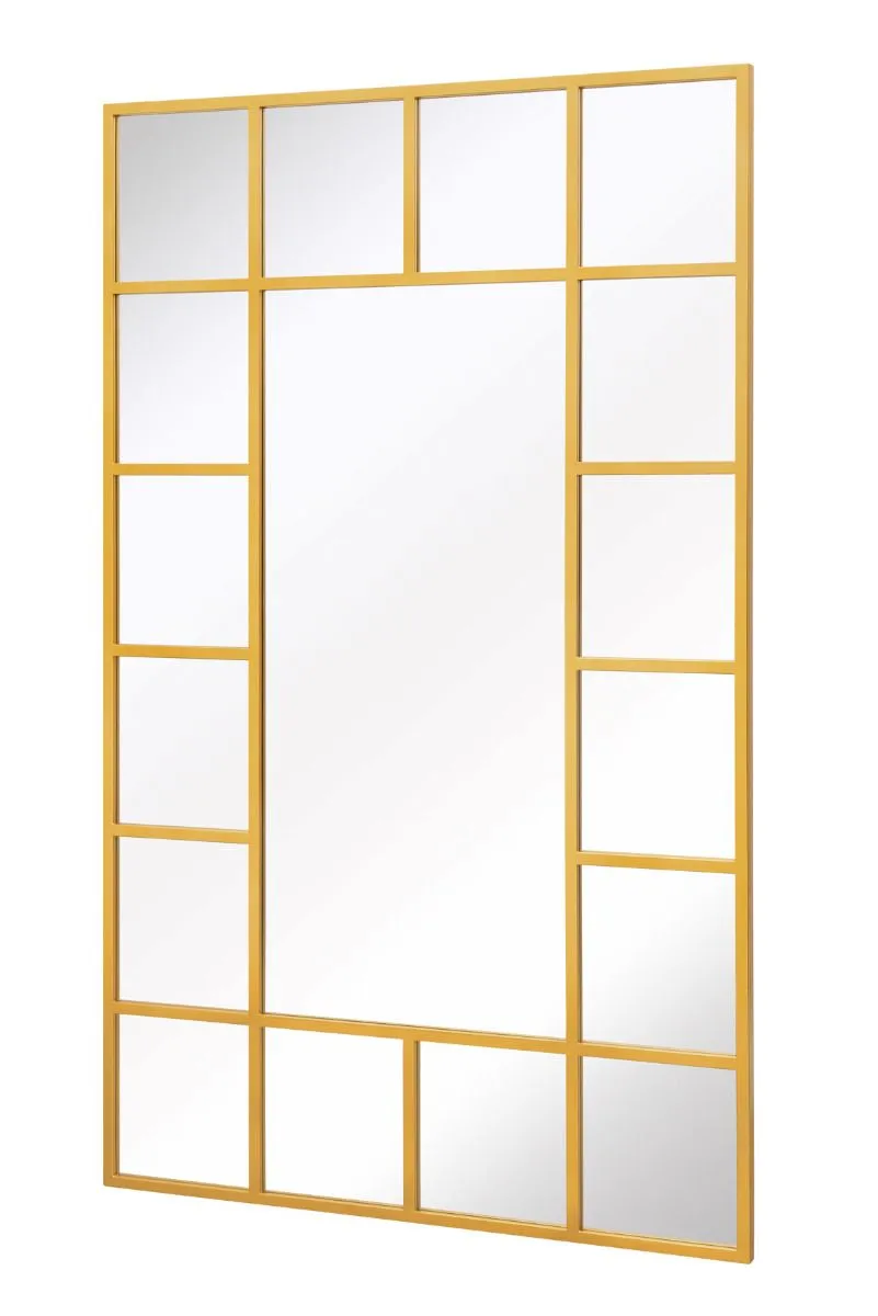 MirrorOutlet Gold Modern Wall & Leaner Mirror 71" X 43" (180 x 110CM) 4
