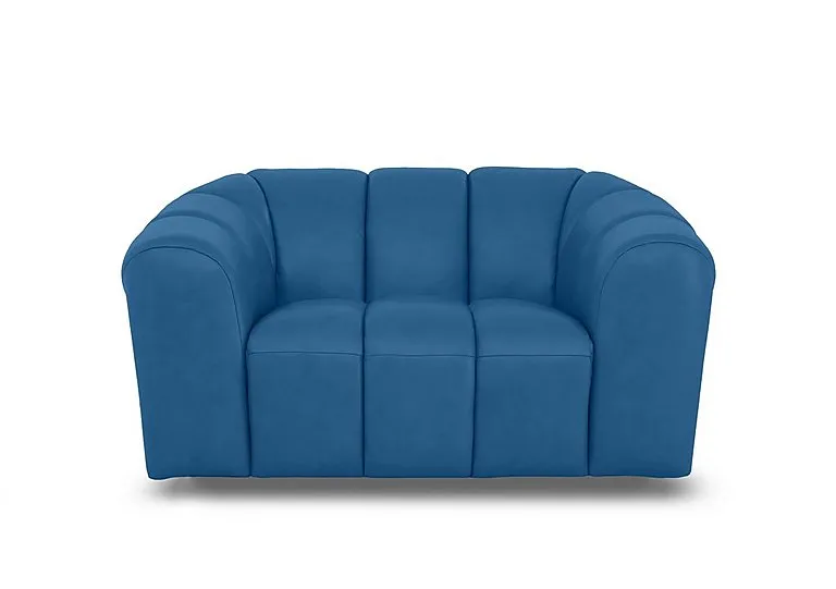 Rhianna Leather Cuddler Chair