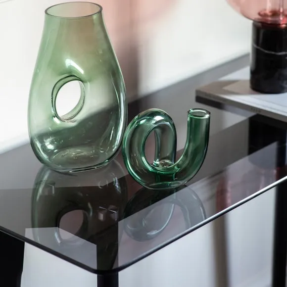 Brea Console Table, Glass 2