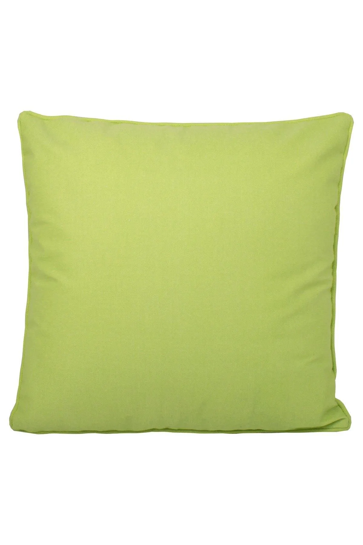 Fusion 'Plain Dye' Water & UV Resistant Filled Cushion in Lime 1
