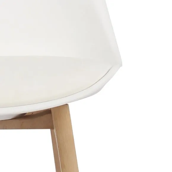 Erik Counter Height Bar Stool, White 2