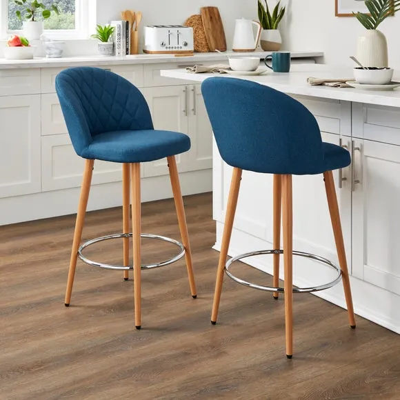 Astrid Counter Height Bar Stool, Fabric 2