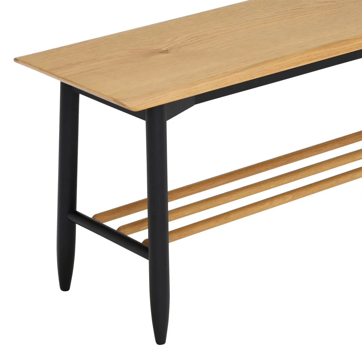 Ercol Monza Bench, Brown Oak | Barker & Stonehouse 4