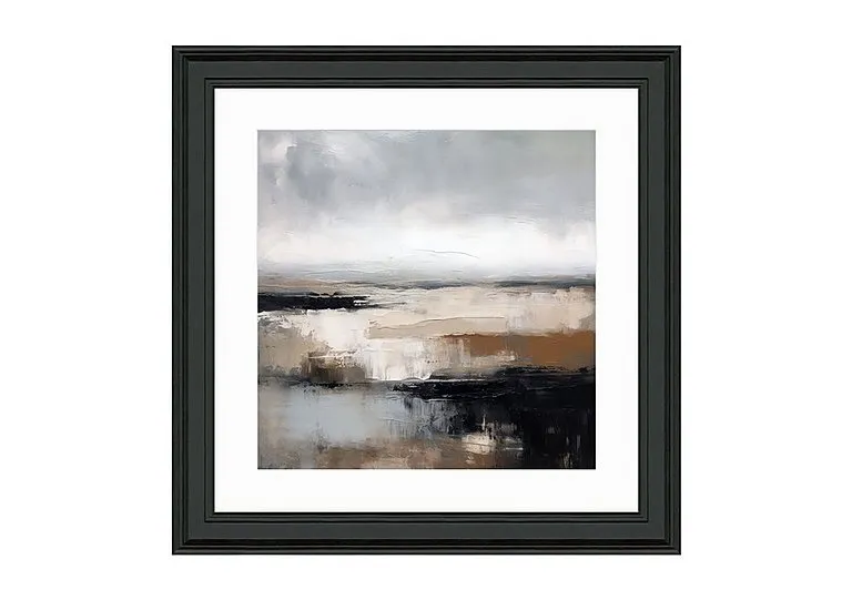 Grey Horizons II Framed Picture