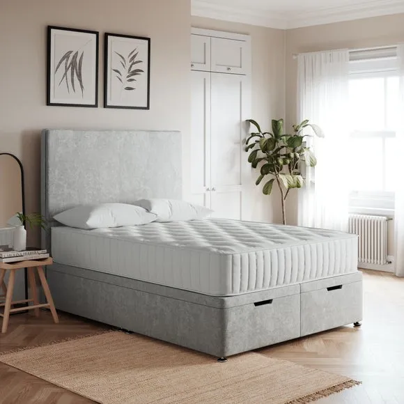 Luxury End Ottoman Bed Frame, Chenille 1