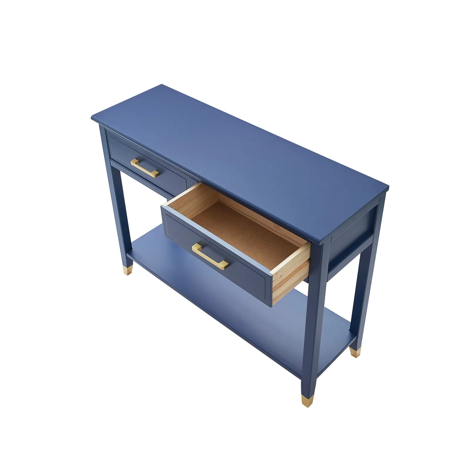 Cabinet Bits Palazzi 2 Drawer Console Table in Navy 3