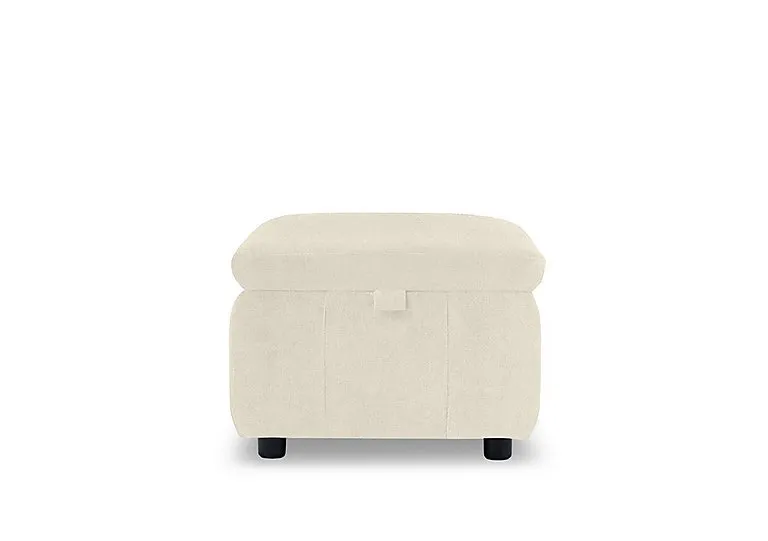 Dolomite Fabric Storage Footstool
