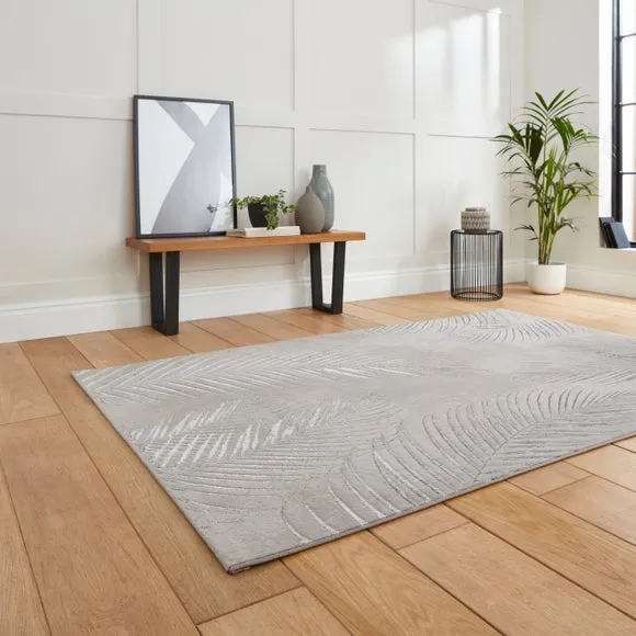 Creation Botanical Leaf Rug 1
