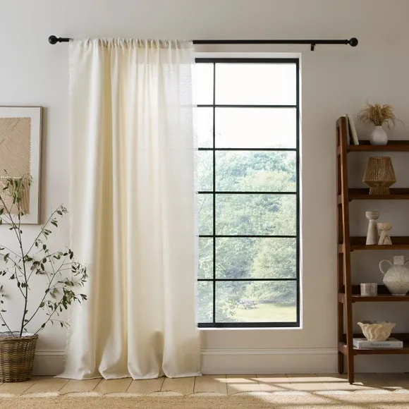 Bondi Raw Edge Slot Top Voile Panel 2