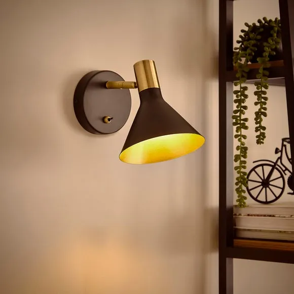 Morgan Industrial Adjustable Wall Light 2